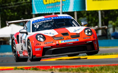 Thompson Maintains Third Position in Carrera Cup North America Championship After Challenging Weekend at Watkins Glen