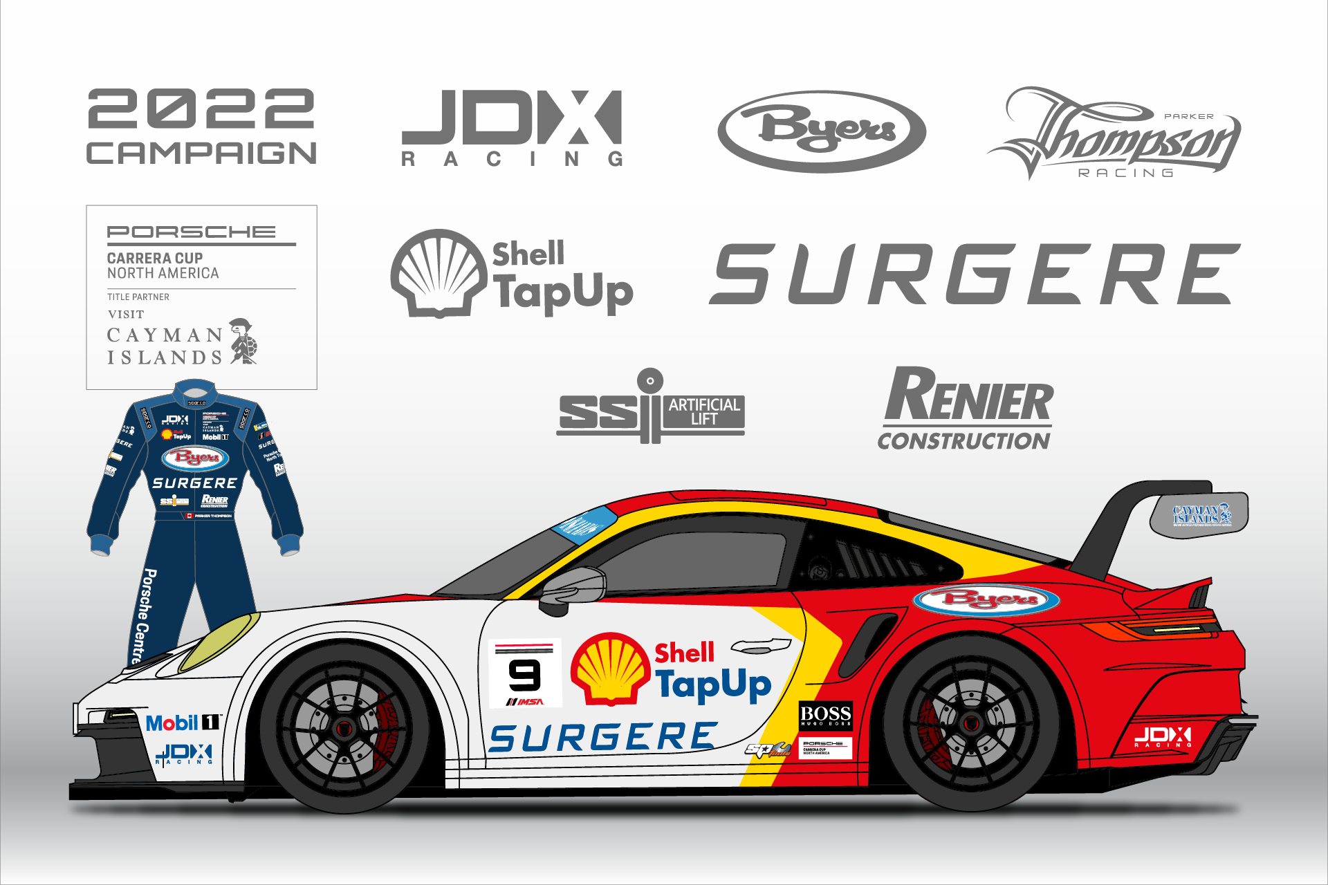 Parker Thompson Rejoins Carrera Cup North America for 2022 | Parker  Thompson Racing