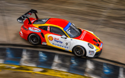 Thompson on the Podium Twice in Carrera Cup Opener at Sebring
