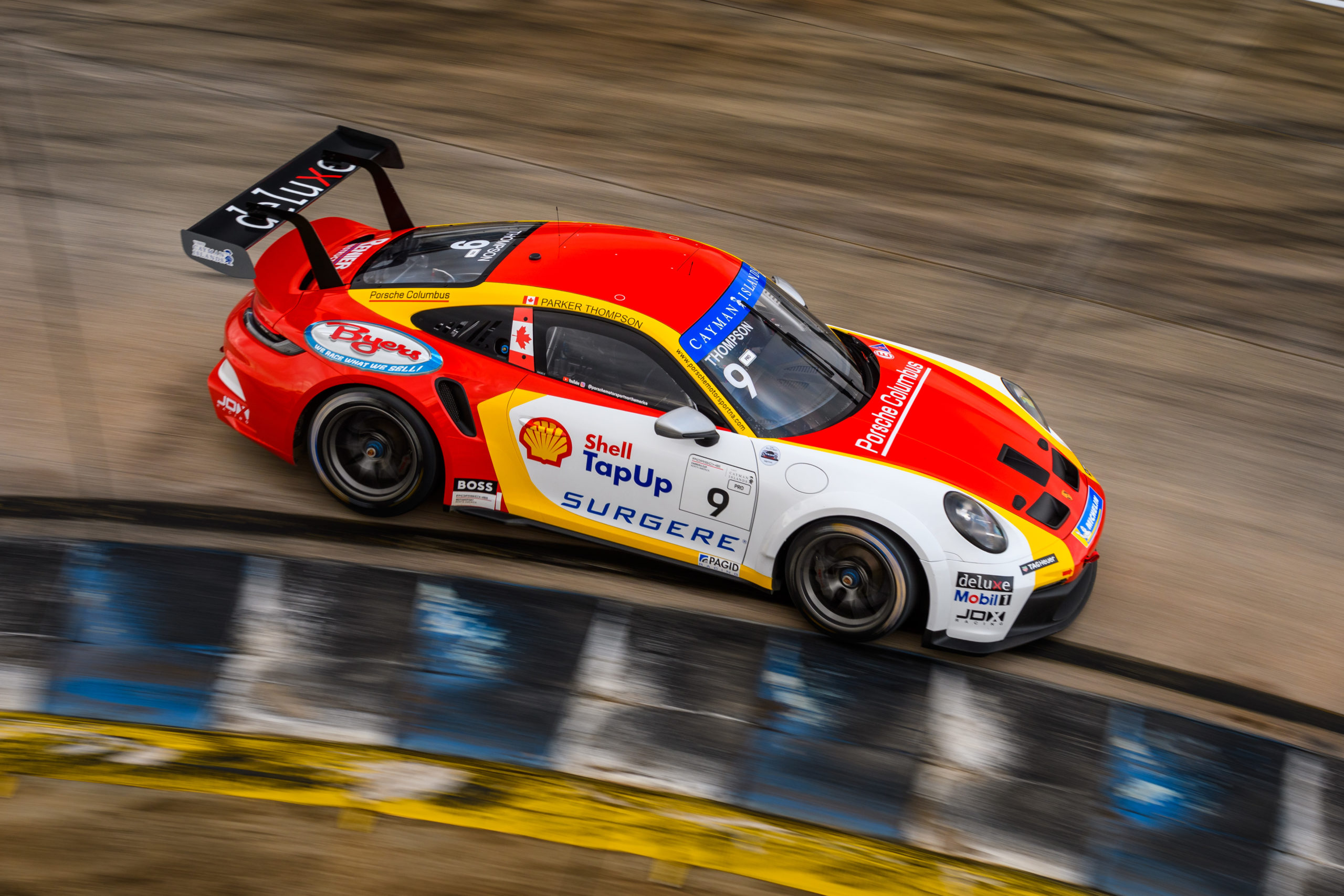 Thompson on the Podium Twice in Carrera Cup Opener at Sebring | Parker  Thompson Racing