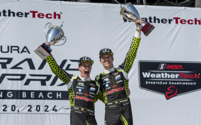 Thompson Earns Pole Position and Victory at Long Beach with Vasser Sullivan Lexus